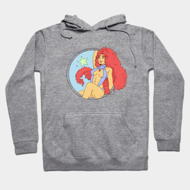 80s Starfire Hoodie by AgreeablePossum